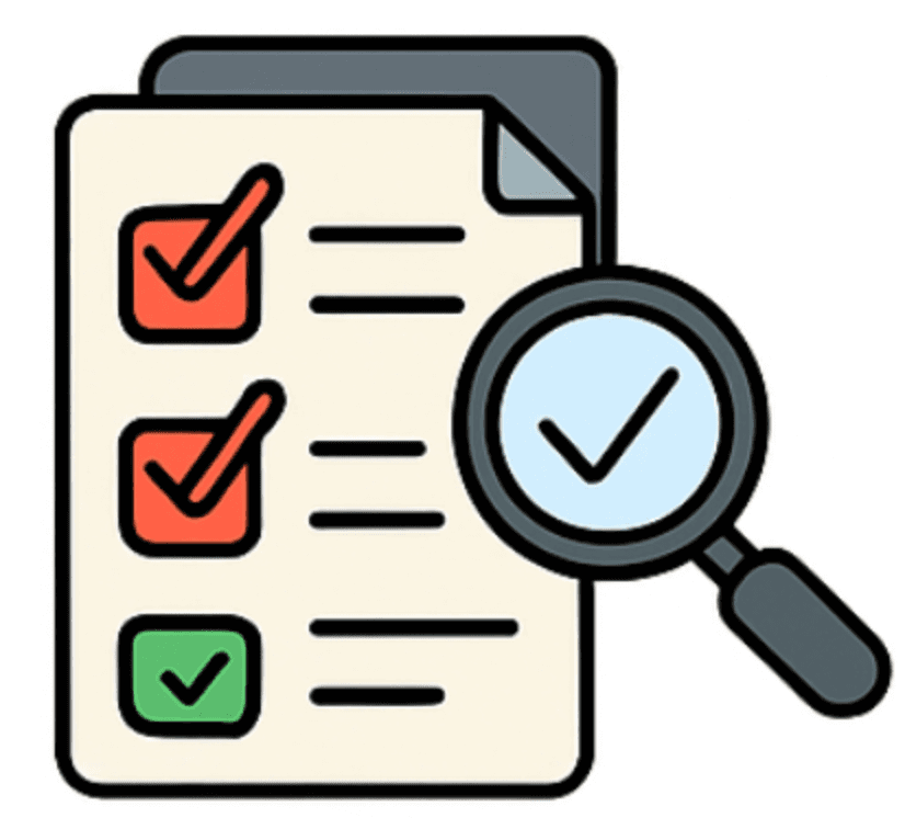 Illustration — audit documentaire, vérification et conformité